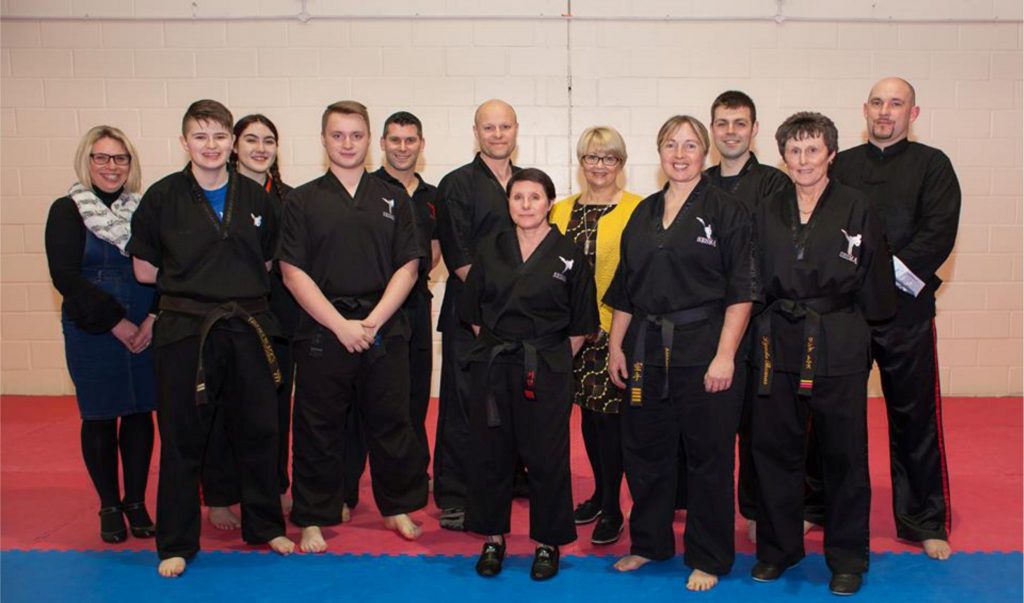Norwich SESMA professional instructors in karate kickboxing kungfu self defence many specialising in children with SEND
