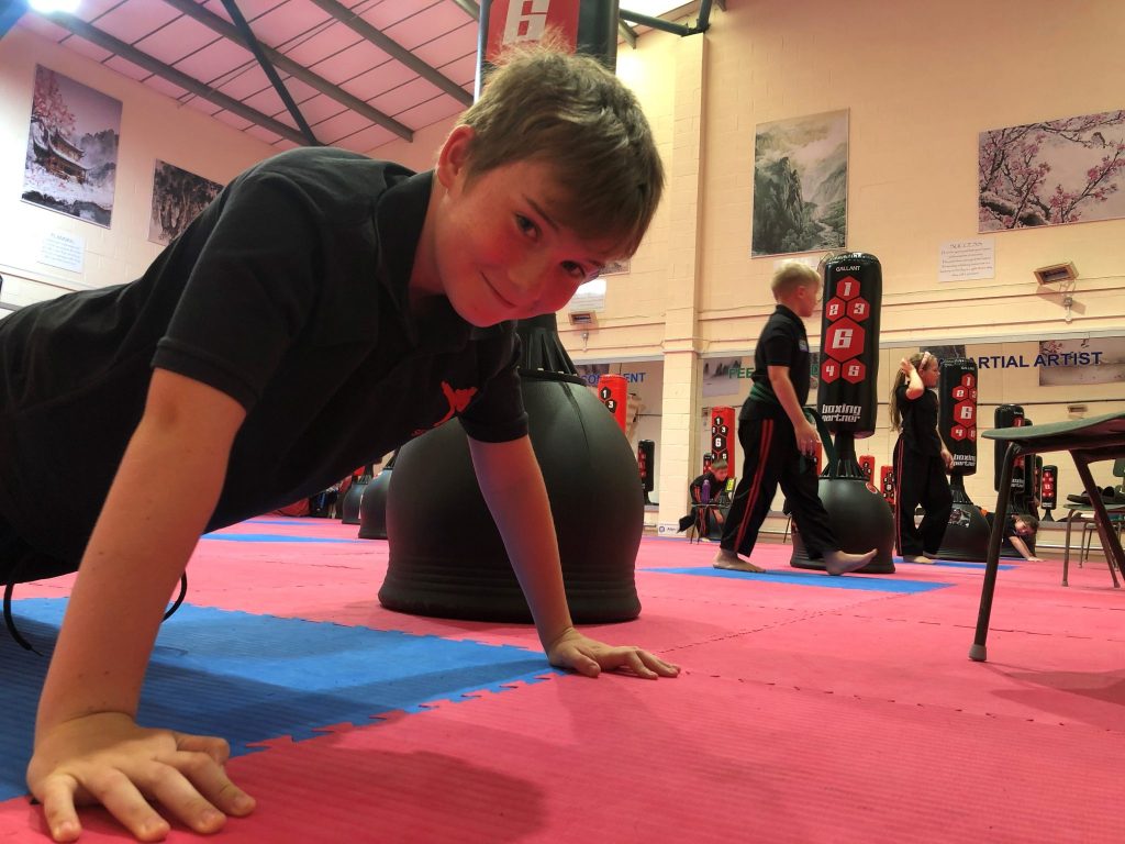 Children's Kickboxing at SESMA Norwich is great for fitness concentration and burning that pent up energy
