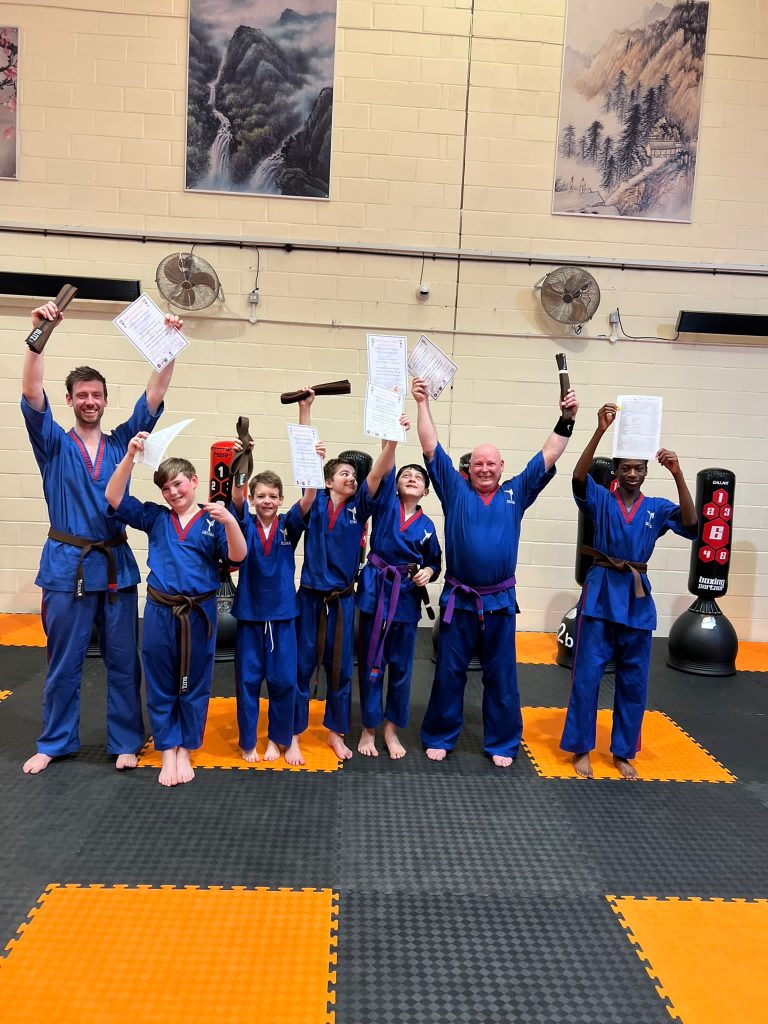 Norwich SESMA martial arts karate kickboxing success in grading