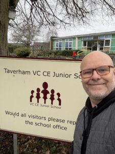 sesma martial arts visits Taverham Junior School